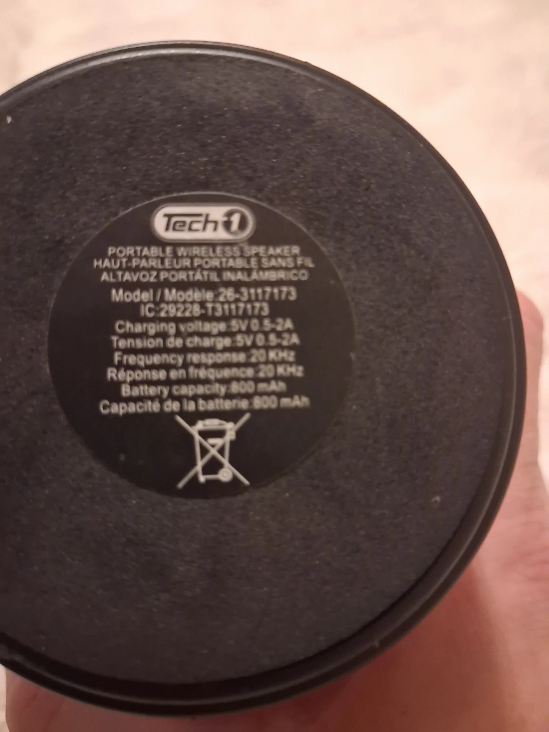 Tech1 Portable Wireless Speaker - photo 4