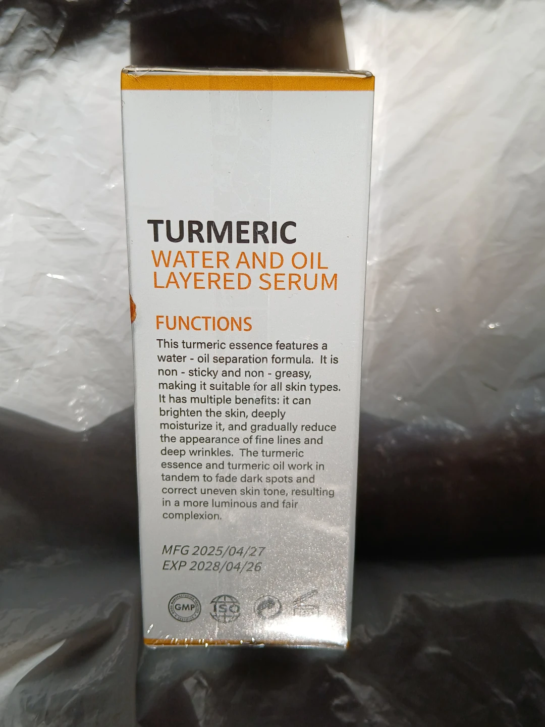 Amococo Turmeric Water & Oil Layered Serum - photo 3