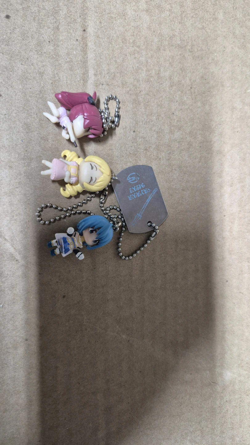 Puella Magi Madoka Magica Keychain Charms