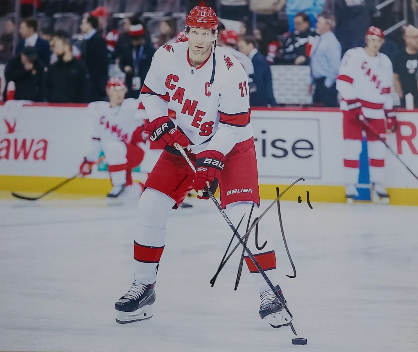 Carolina Hurricanes Autographed Items With COA'S