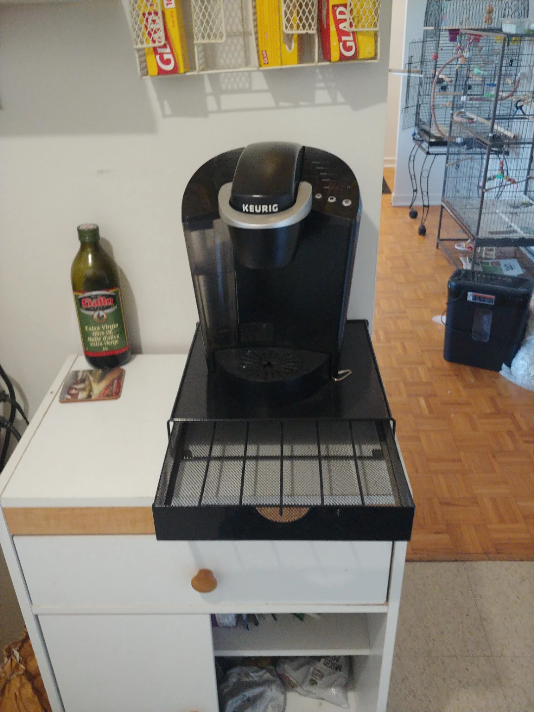 Keurig Coffee Maker with Pod Storage Drawer
