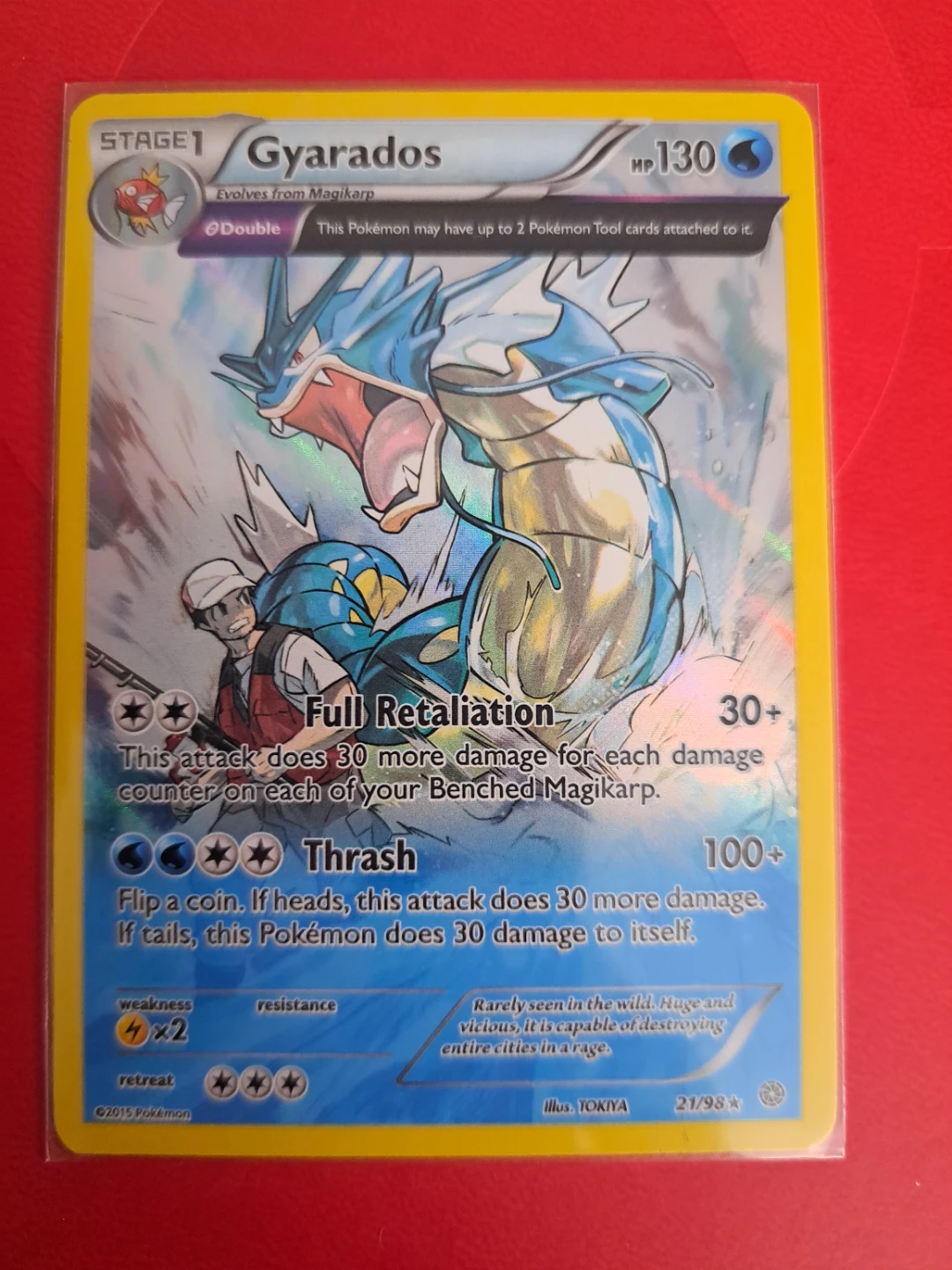 Gyarados 21 Holo Ancient Origins
