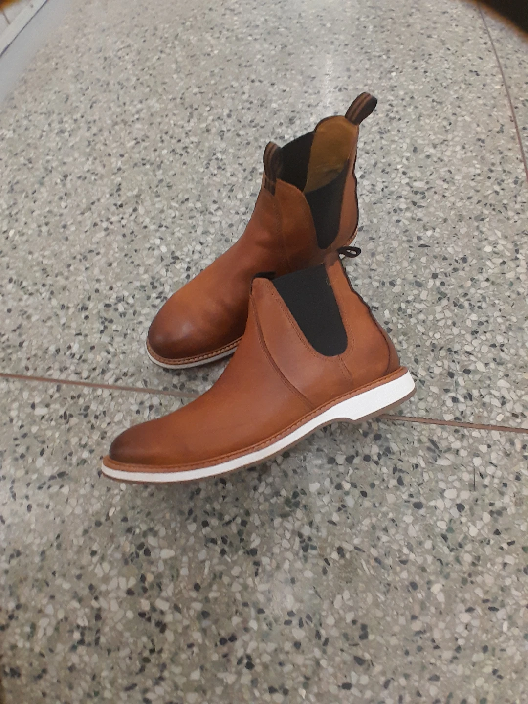 Cole Haan Brown Leather Chelsea Boots Men's Size 10 - photo 2