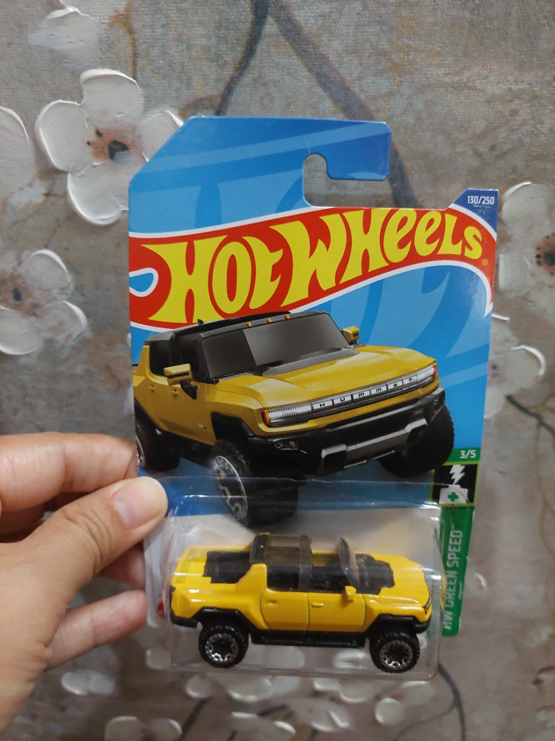 Hot Wheels Hummer EV Yellow