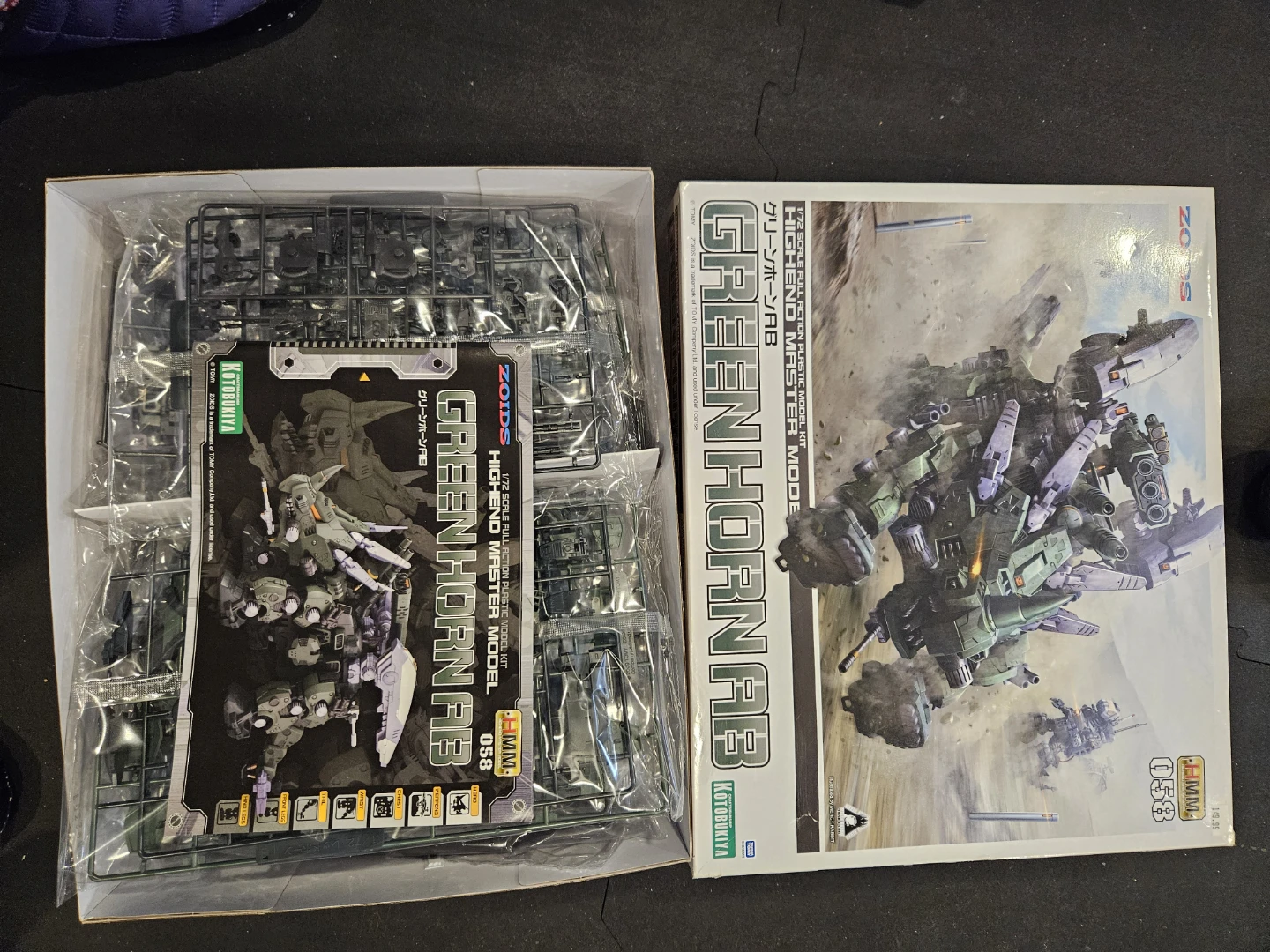Kotobukiya hmm Zoids green horn ab  1/72 - photo 3