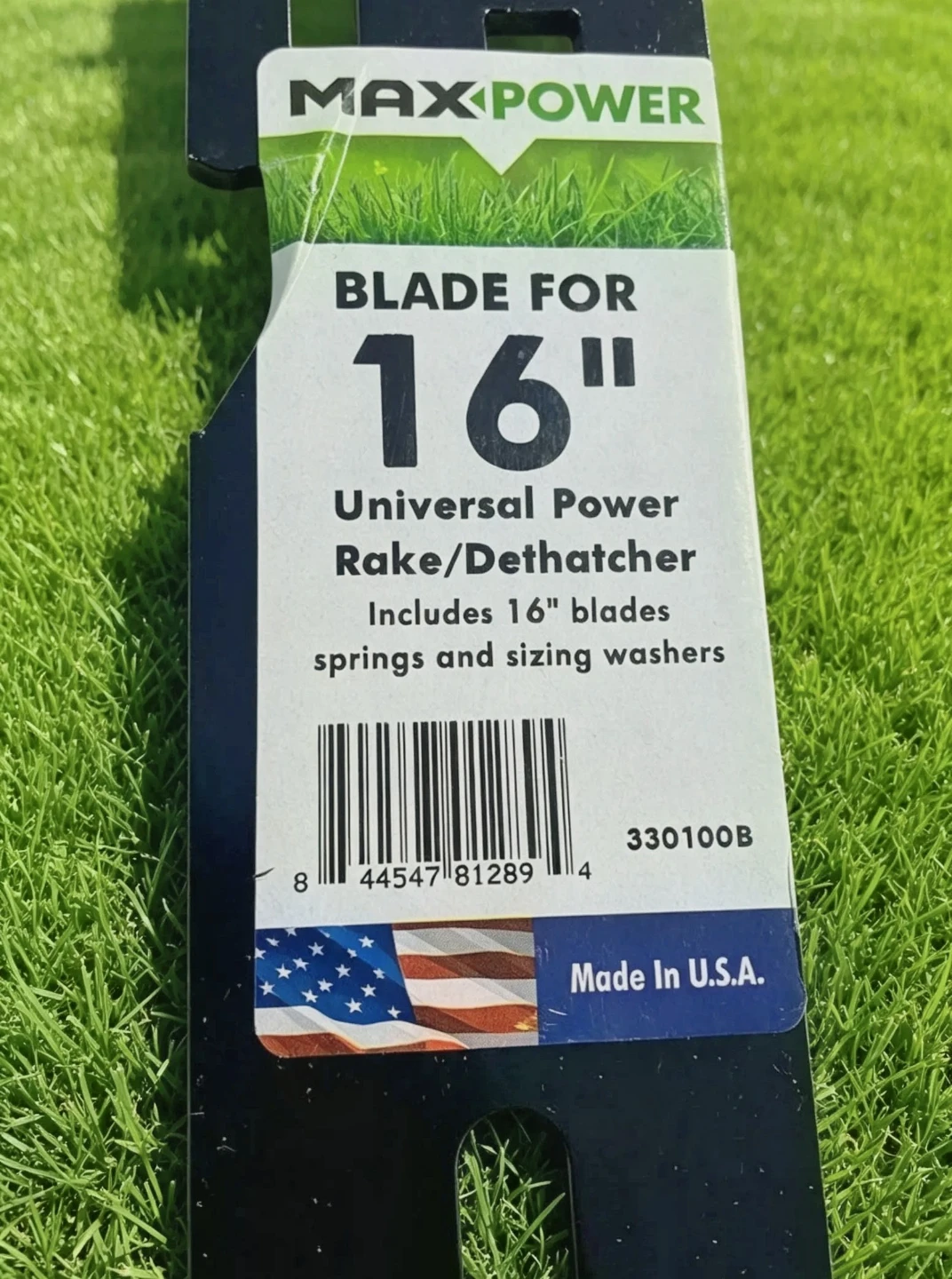MAXIMUM POWER  16" BLADE  Universal Scarifier - photo 2
