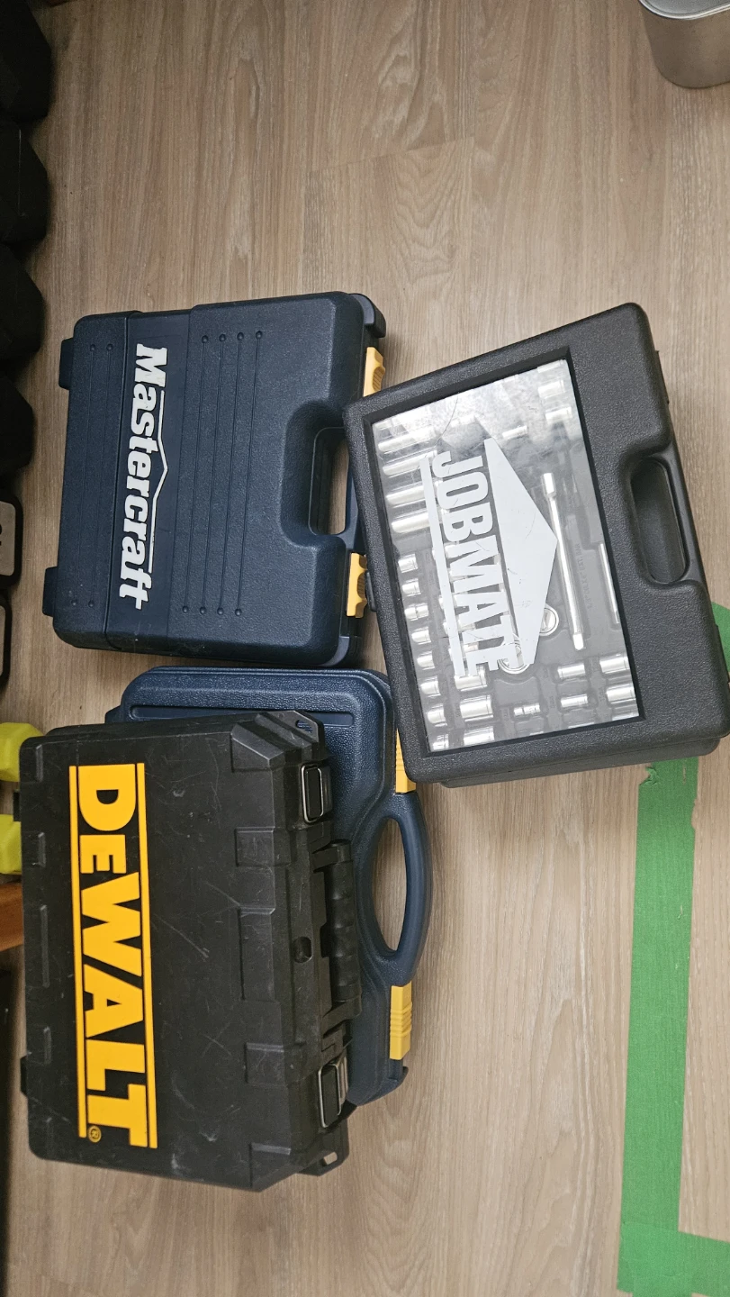 DeWalt, Mastercraft and Jobmate Tool Bundle