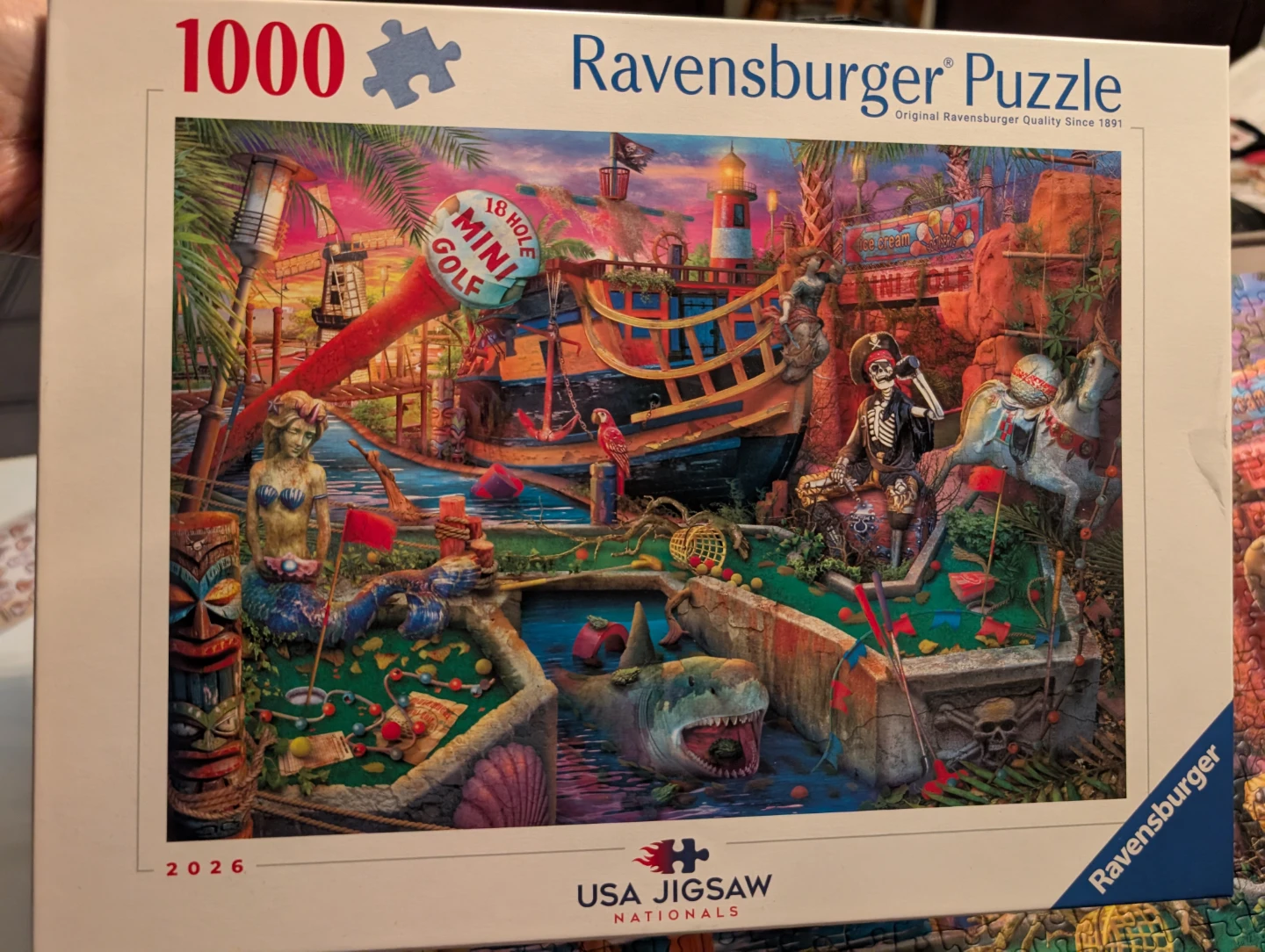 Like New Ravensburger 1000 piece puzzle