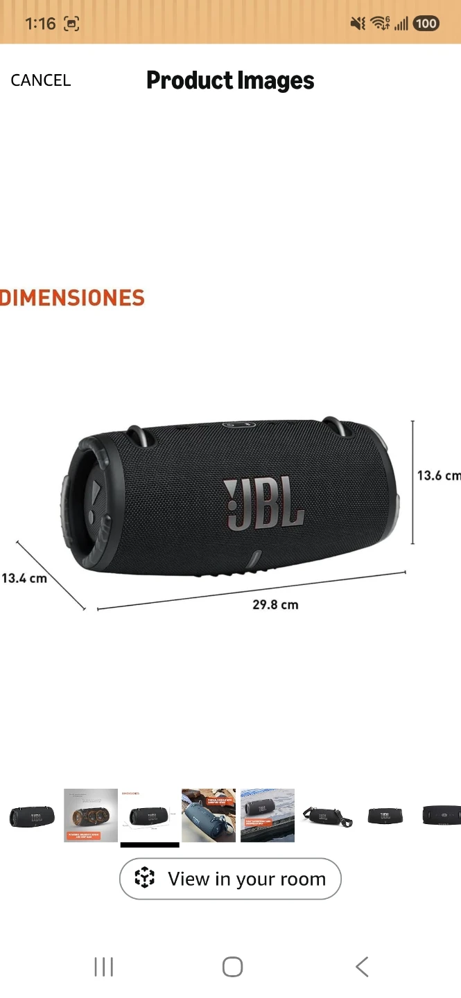 JBL Xtreme 3 Portable Bluetooth Speaker - photo 2