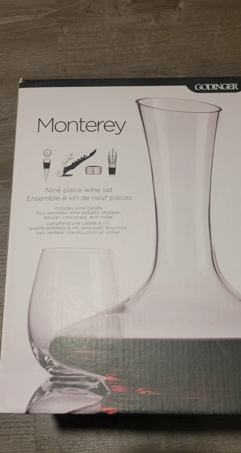 Godinger Monterey 9-Piece Wine Set - photo 3