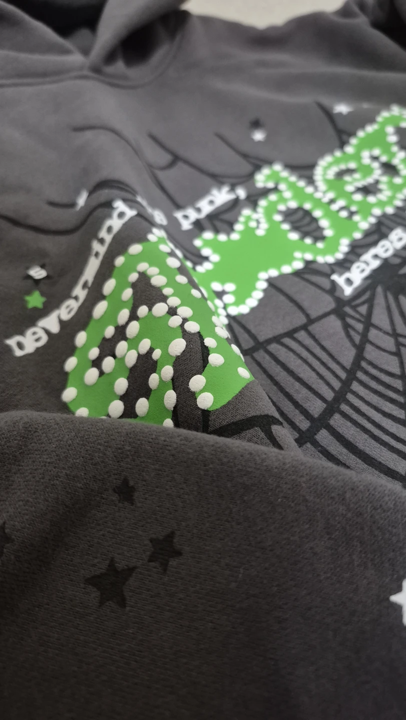 SP5DER Hoodie Charcoal Green - photo 2
