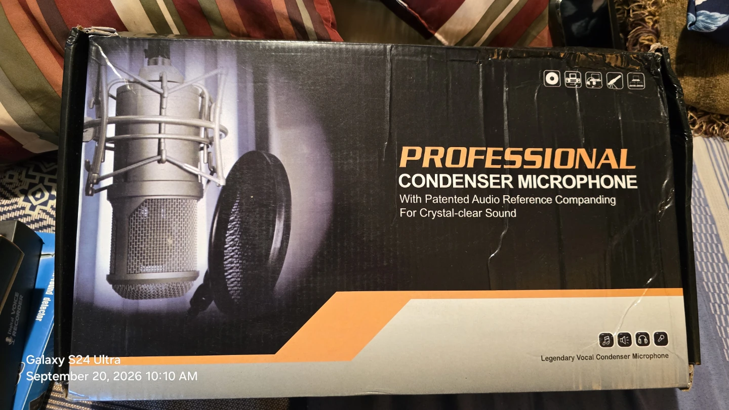 ALPOWL BM800TZ Professional Condenser Microphone Bundle