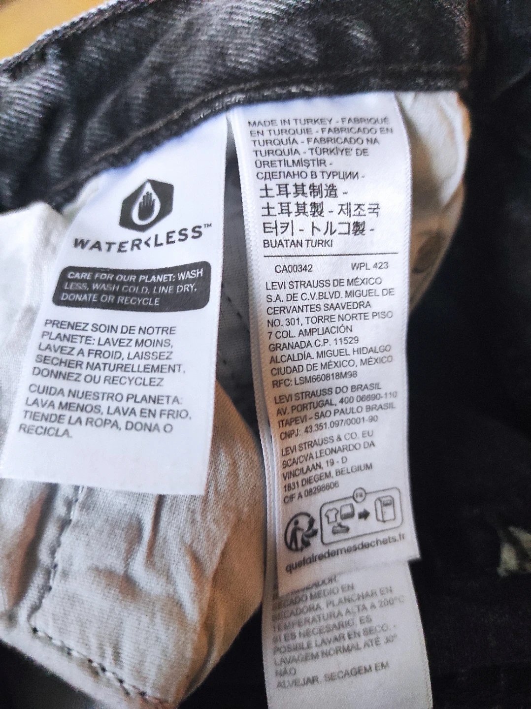 Levi's 501 Original Acid Wash Jeans - photo 5