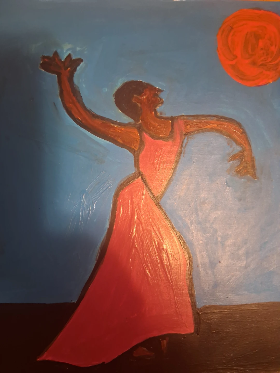 black dance woman