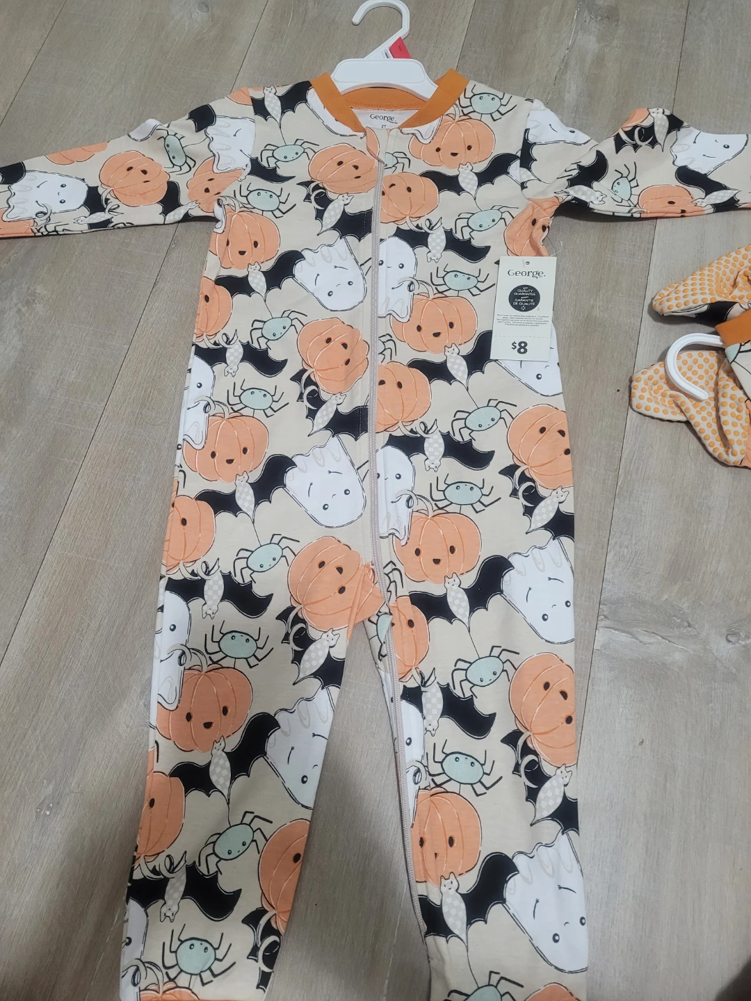 George Kids Halloween Sleepers Size 2T