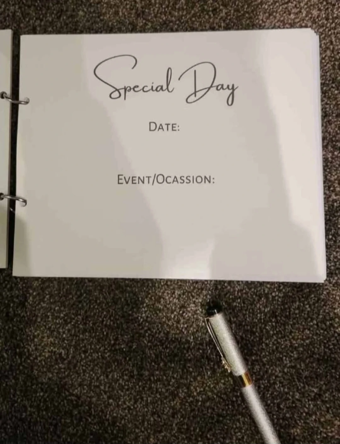 Guest Book with Pen🏈 - photo 2