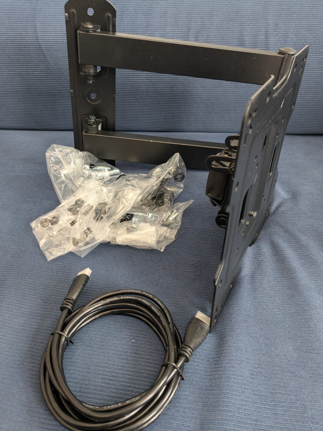 Full Motion TV Wall Mount Kit 32 " - 55" + HDMI Cable - photo 3