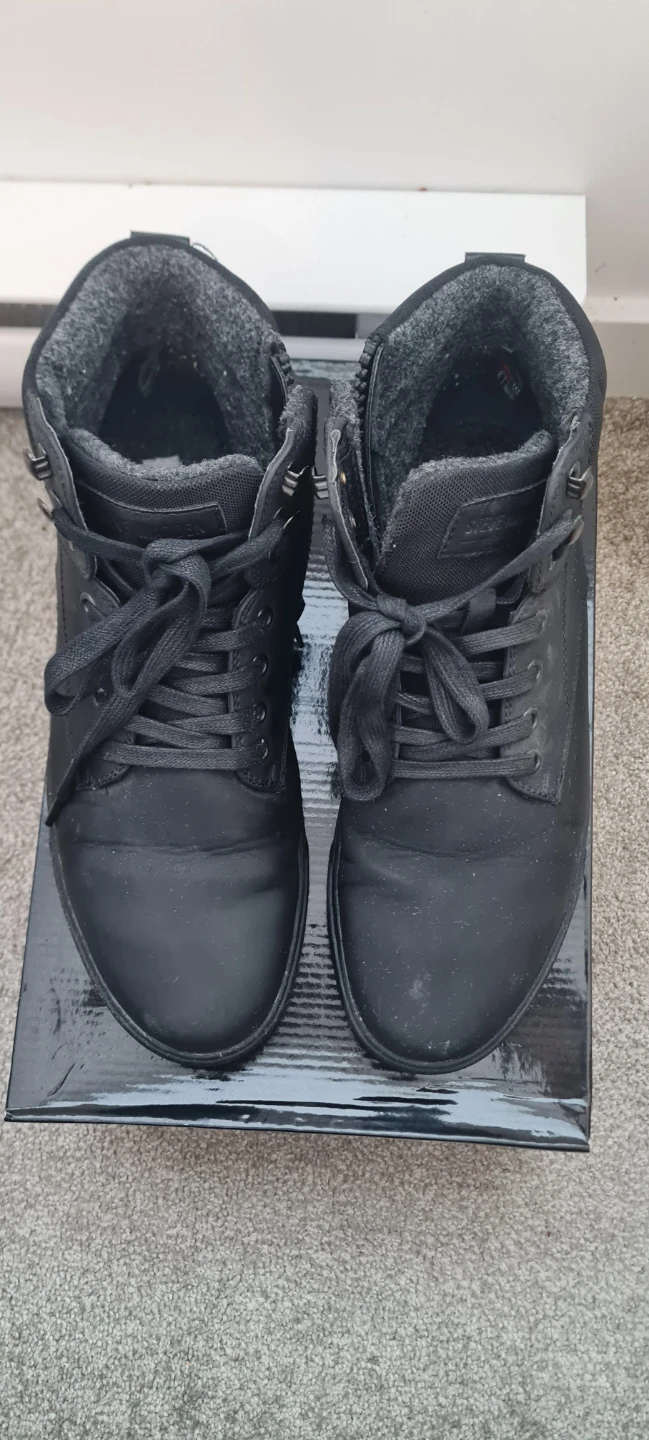 Steve Madden P-Alvin Waterproof Boots - Black Size 10 - photo 2