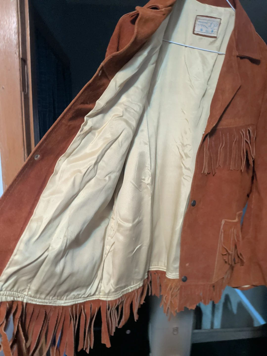 Creaciones LP Brown Suede Fringe Jacket - photo 4