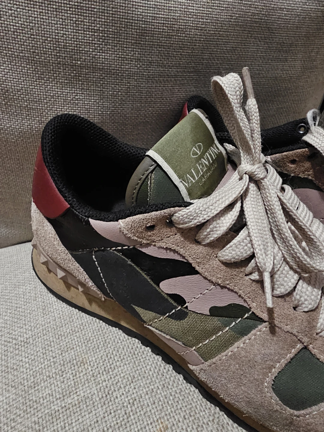 Valentino Garavani Camouflage Sneakers - photo 2