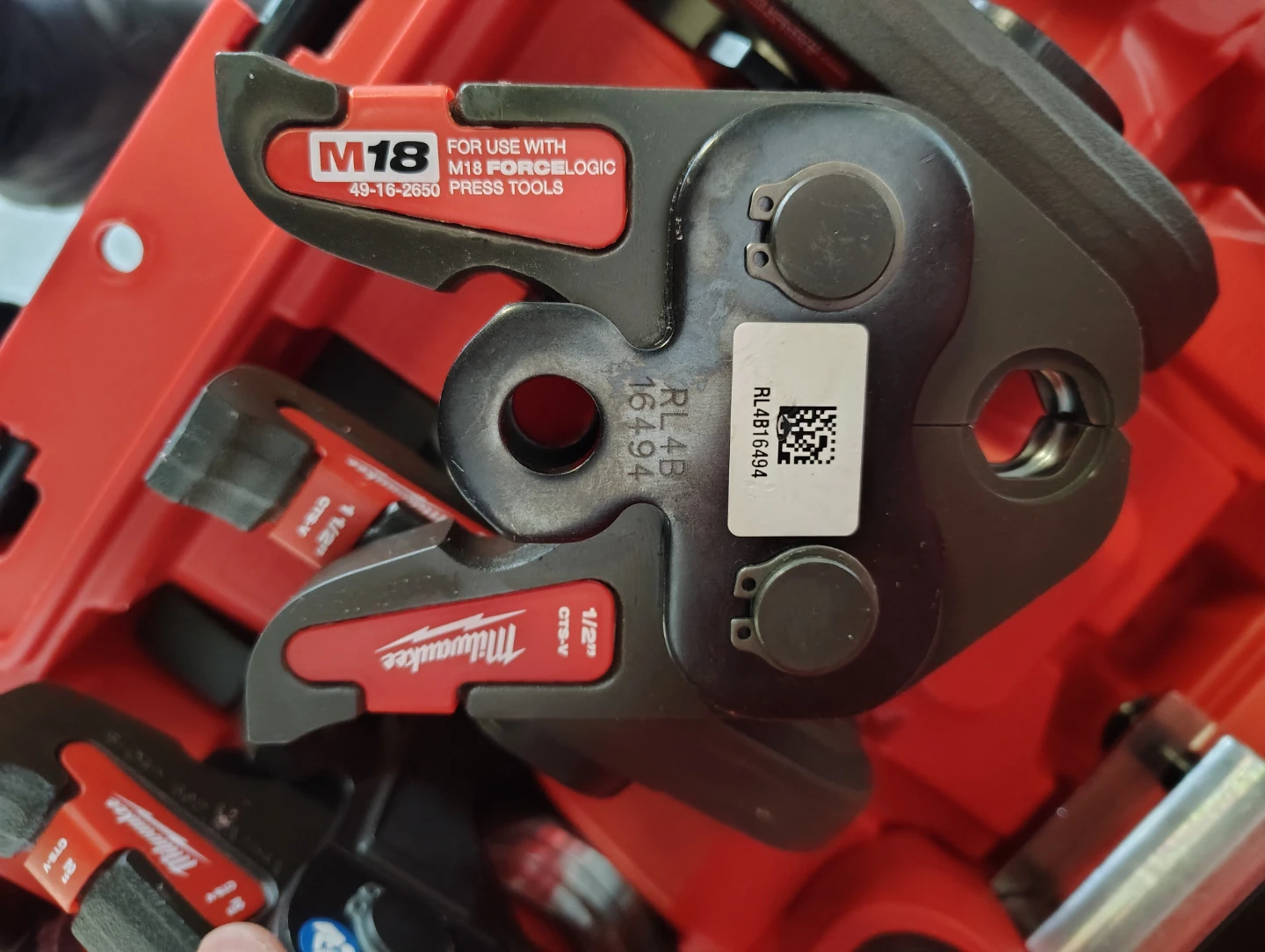Milwaukee M18 ForceLogic Press Tool Jaws