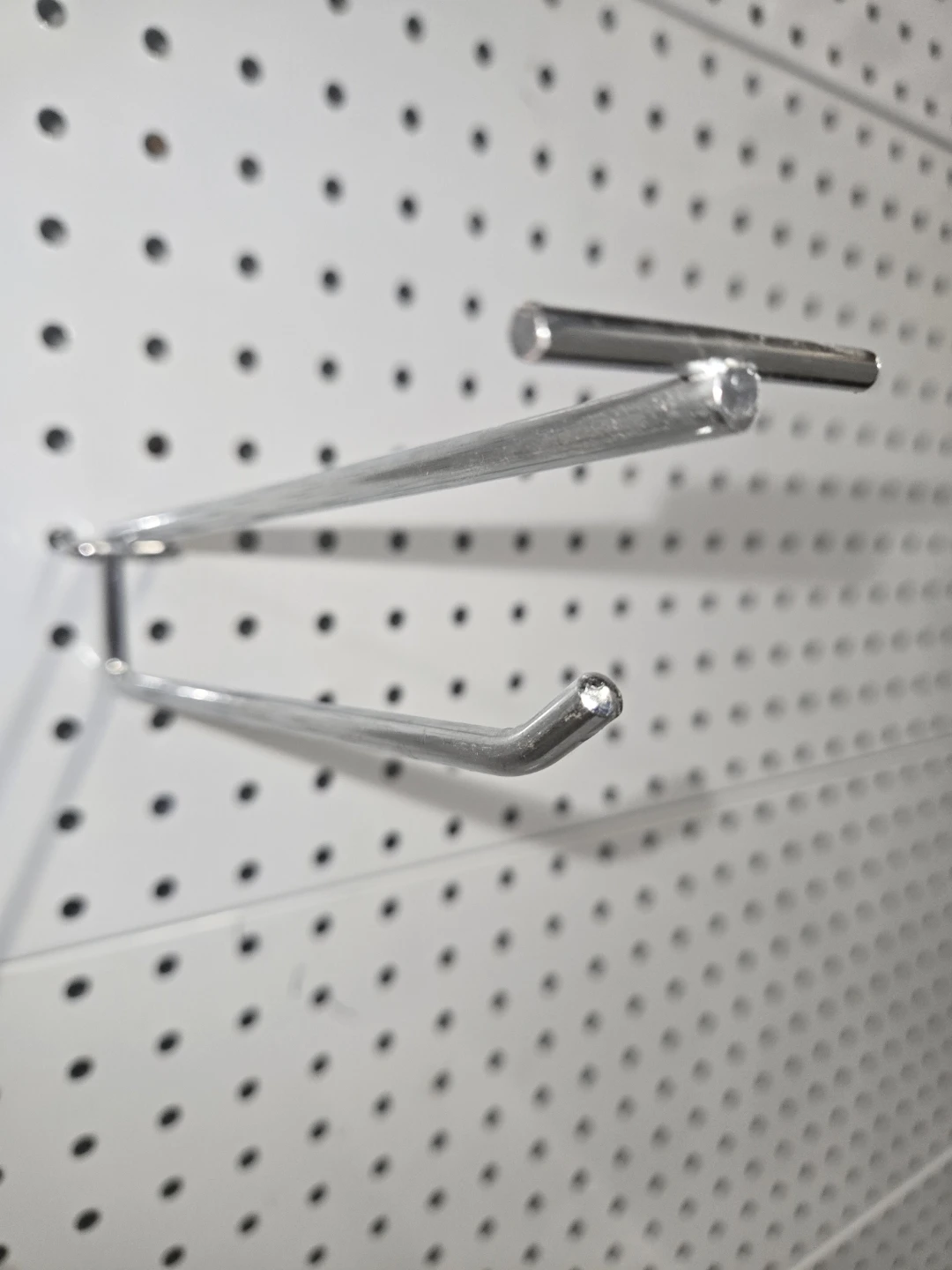 Chrome Pegboard Hooks - photo 3