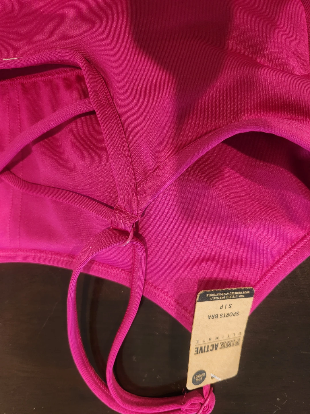 New Pink Active Sports Bra Size Small - photo 4