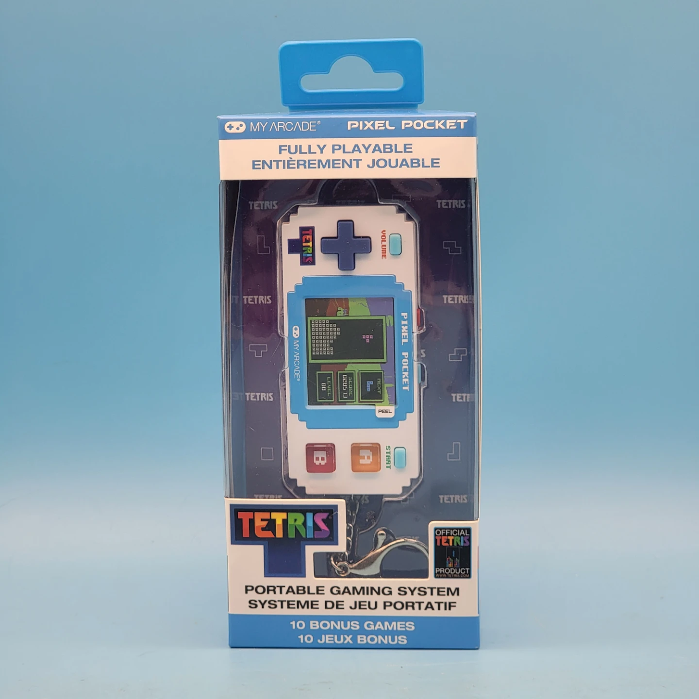 🥳BNIB🤩 My Arcade TETRIS PIXEL POCKET Portable Gaming System