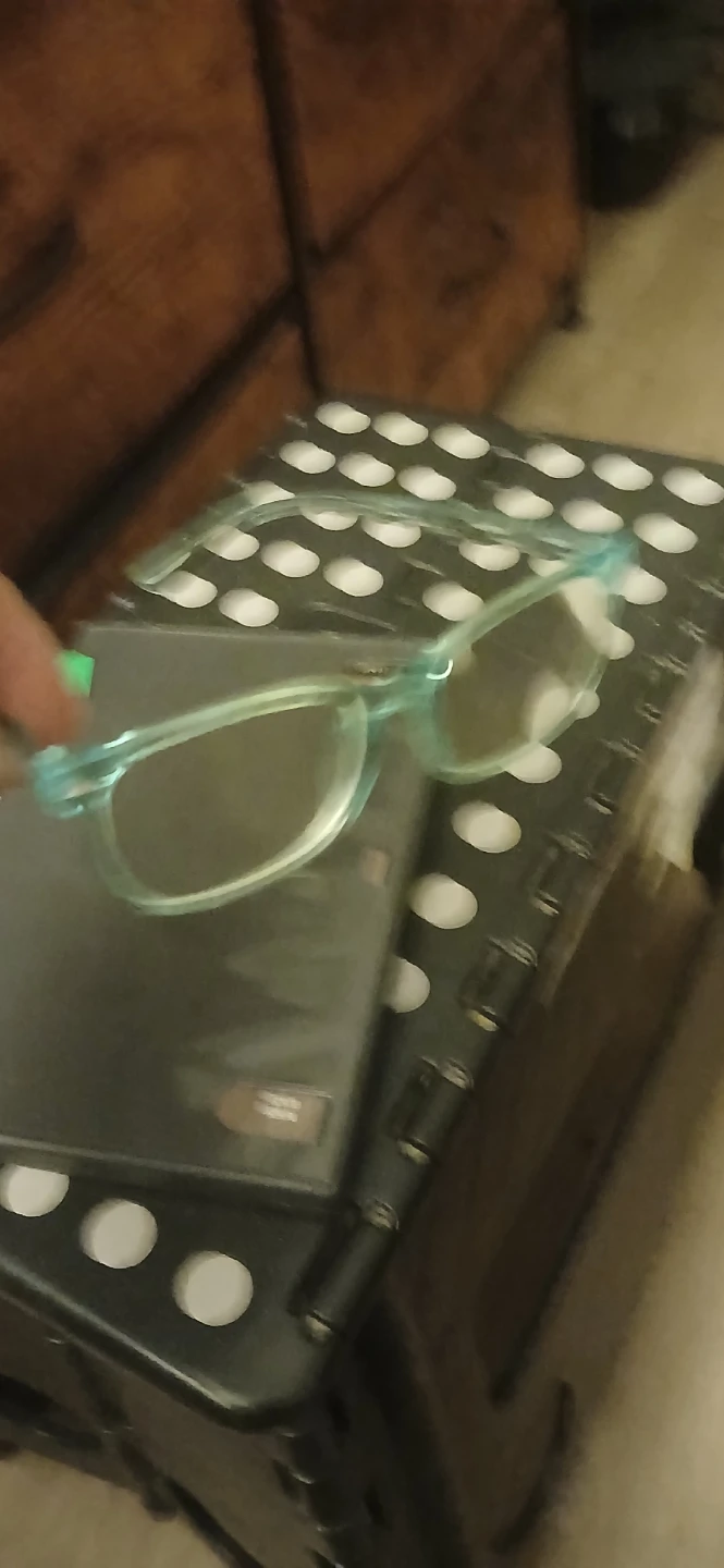 Light Blue Transparent Glasses - photo 4