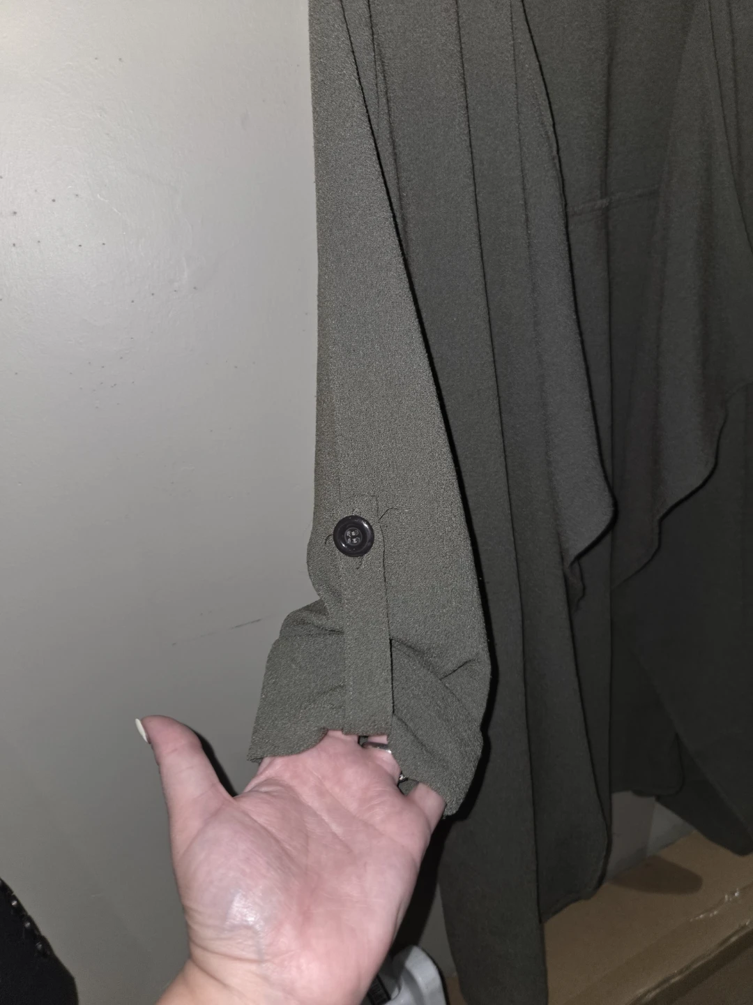 Haute Monde Olive Open Cardigan - photo 3