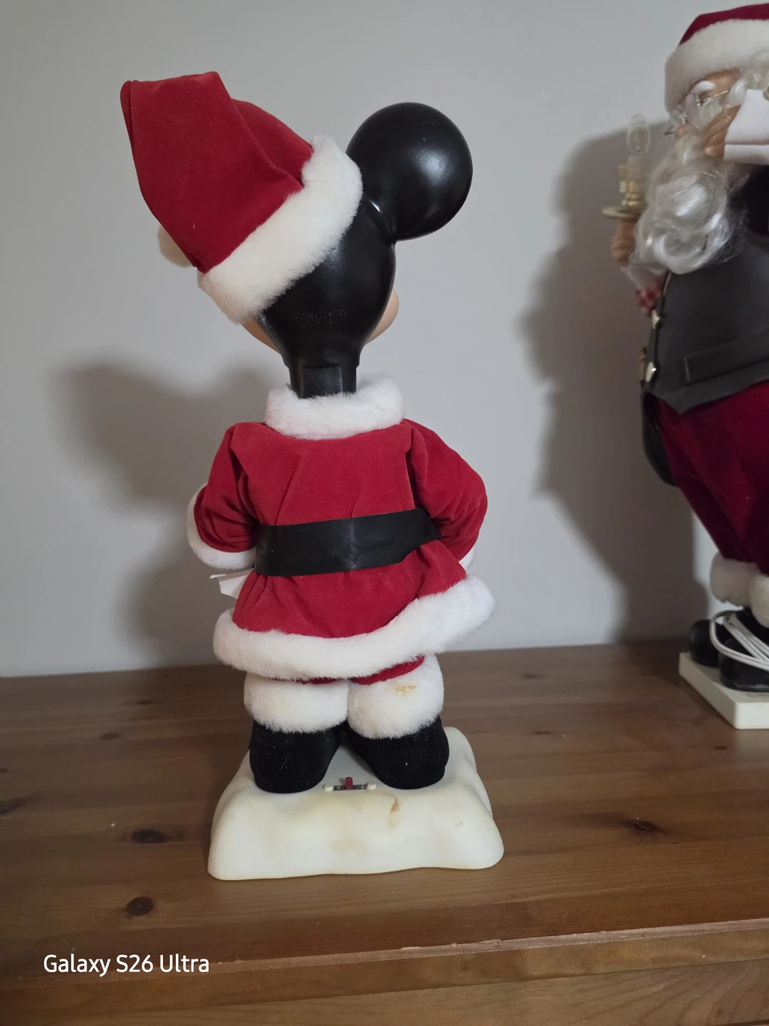 Vintage Telco Disney Santa Mickey Mouse Motionette - photo 2