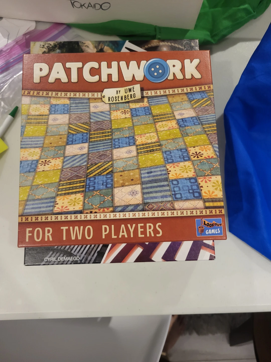 Patchwork Board Game by Uwe Rosenberg