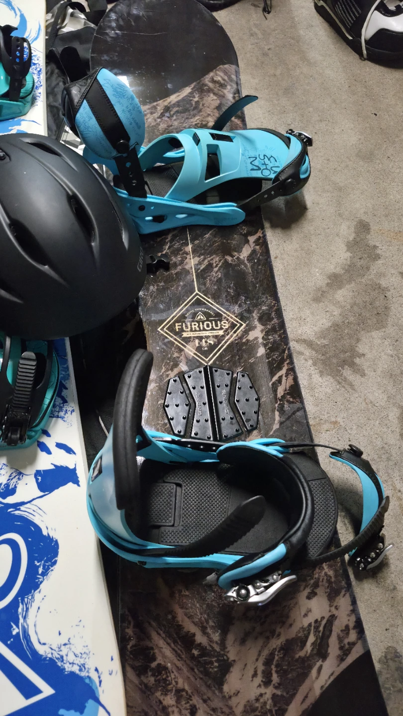 Complete Snowboard 2 Sets -  Firefly 148 & Option 160 Kokane - photo 3