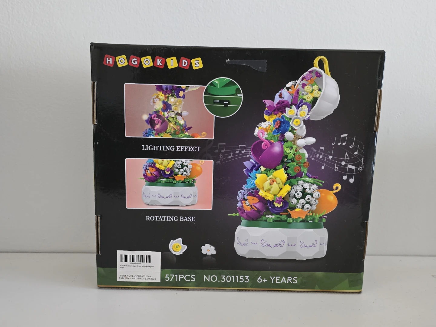 Botanical Wildflower Music Box Building Set - photo 2
