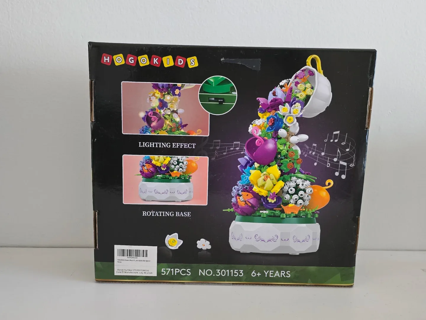 Botanical Wildflower Music Box Building Set - photo 2