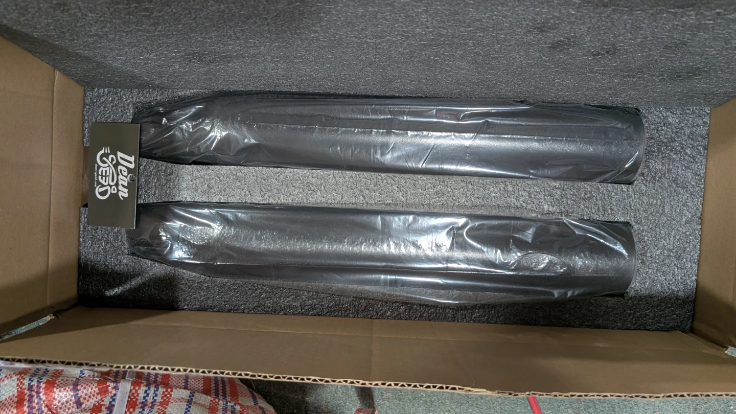 Dean Speed Motorcycle Exhaust Slip-ons