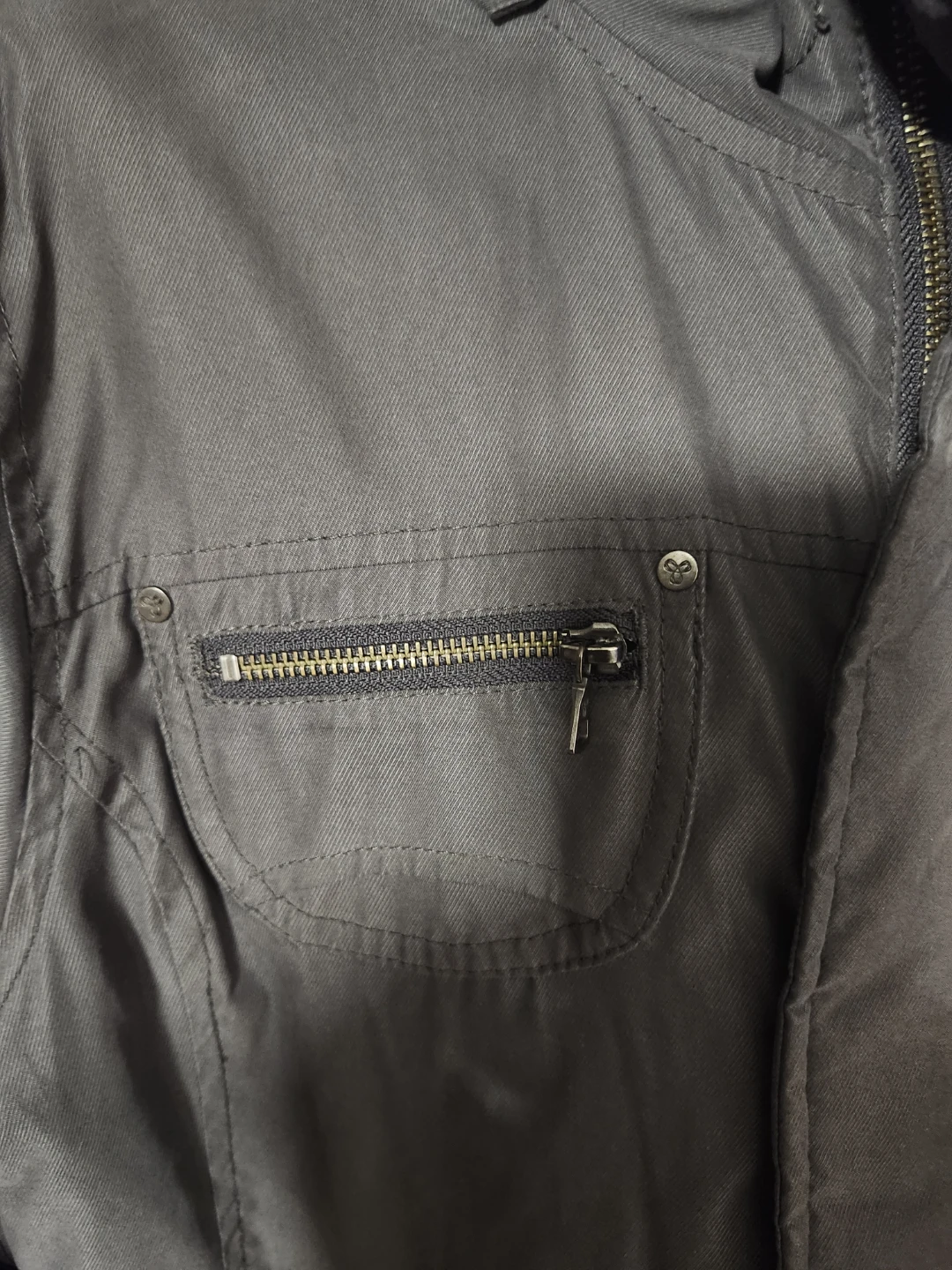 TNA Grey Parka Jacket - photo 5