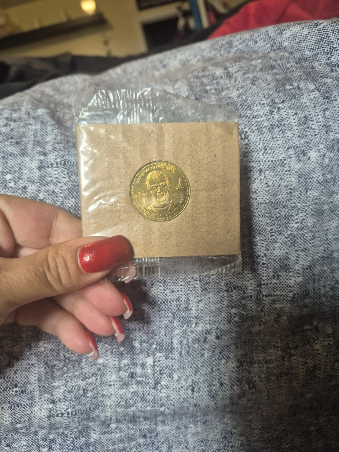 Steve Yzerman Canadian Olympic Team Gold Coin