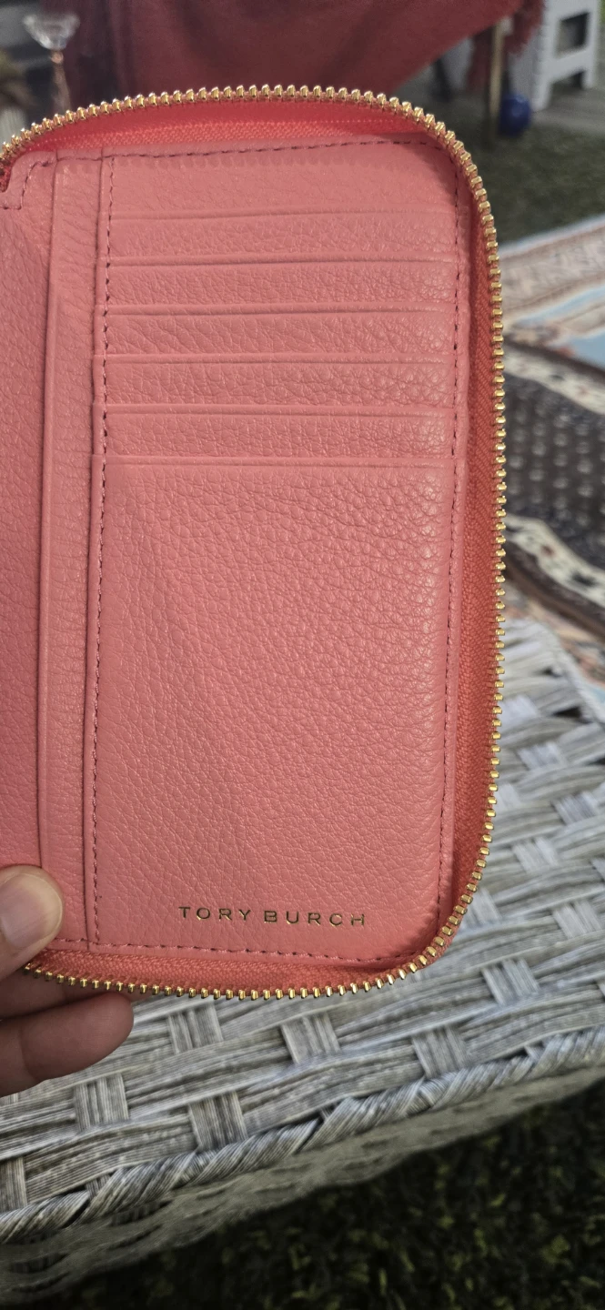 Tory Burch pink leather wallet - photo 2
