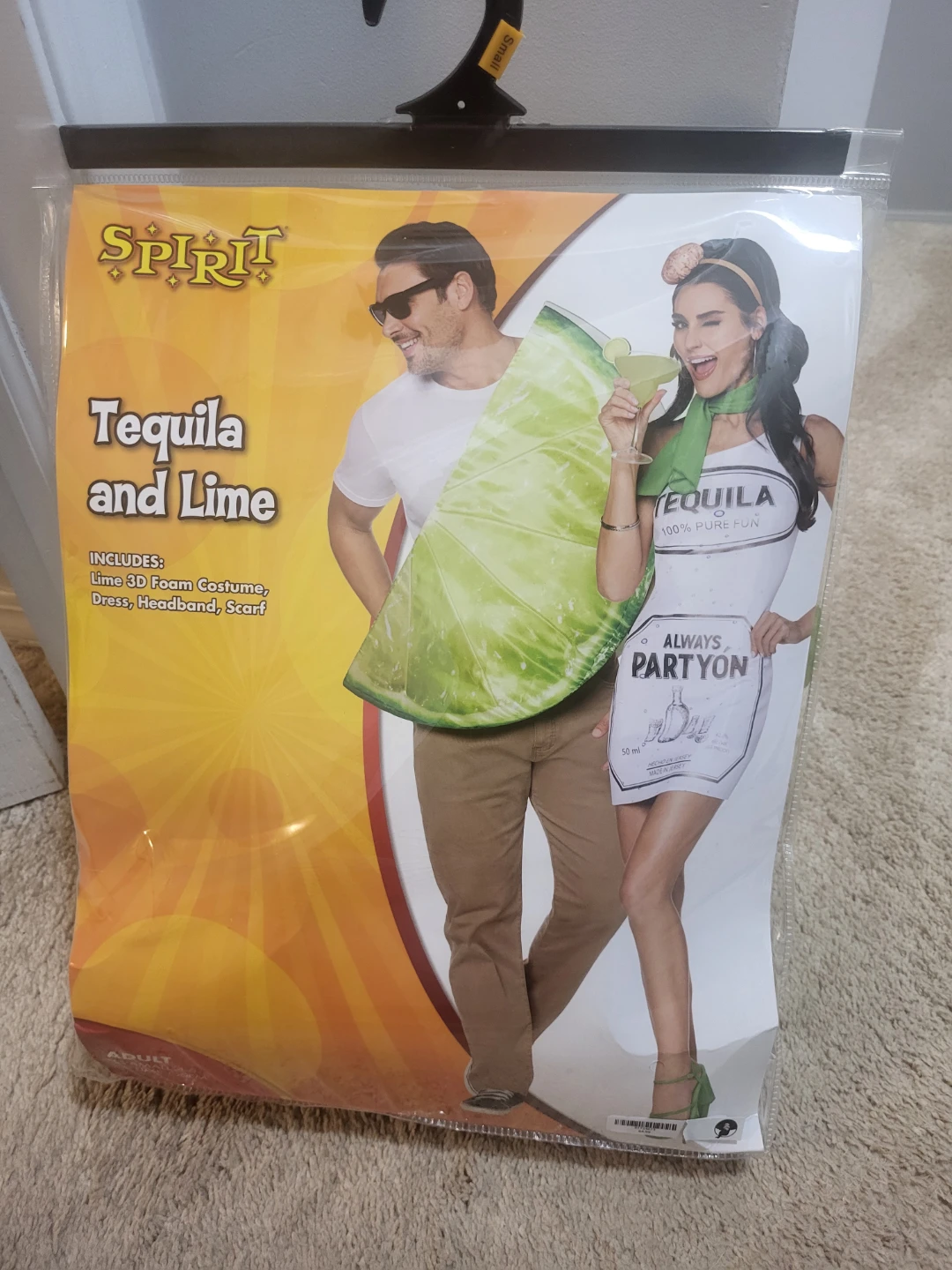 Couples halloween costume set (New)