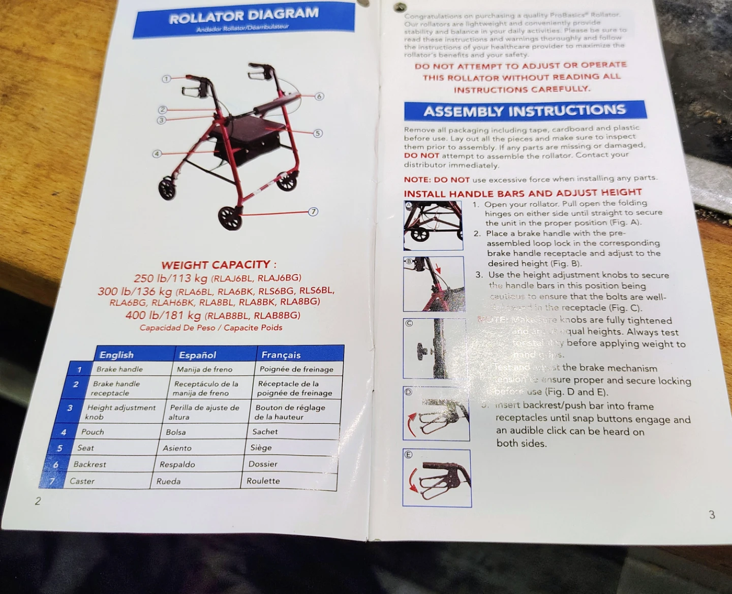 ProBasics Rollator Mobility Aid Walker - photo 3