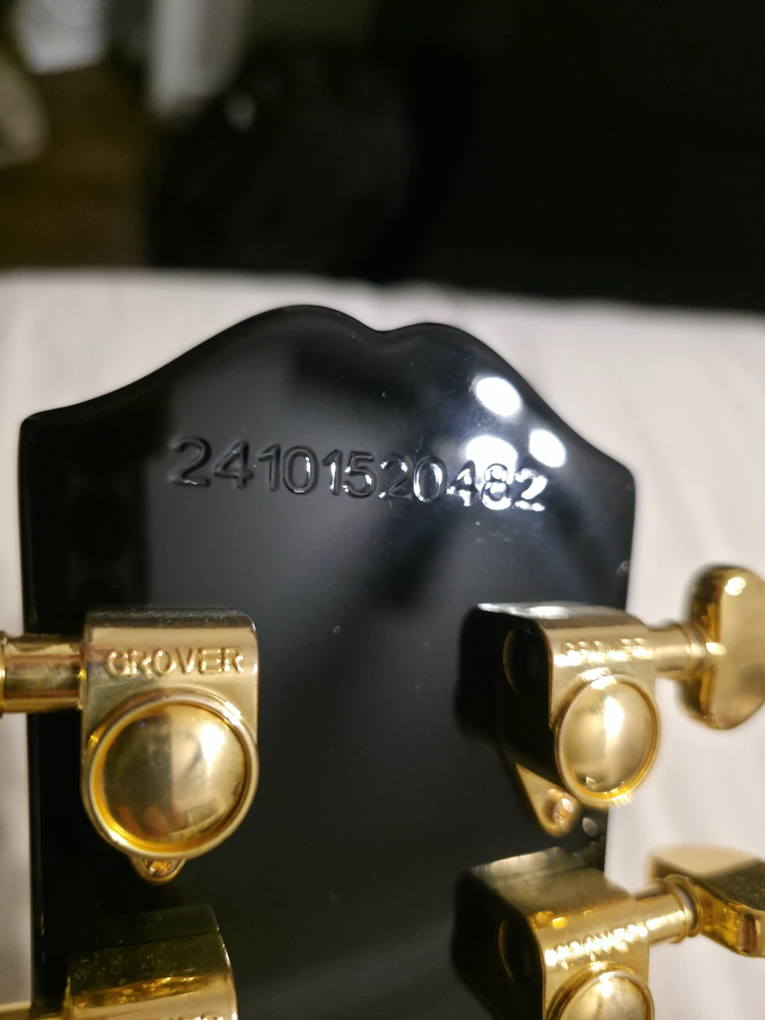 Mint Condition Epiphone les paul custom In Black - photo 5