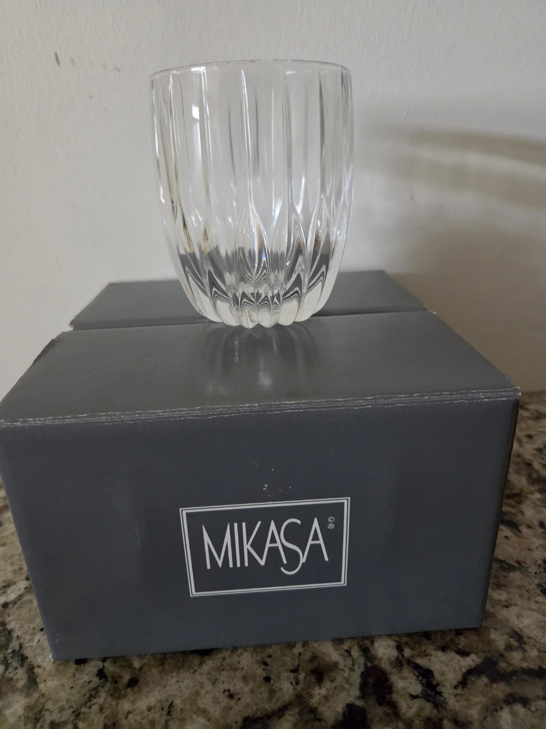Mikasa crystal glass - photo 2