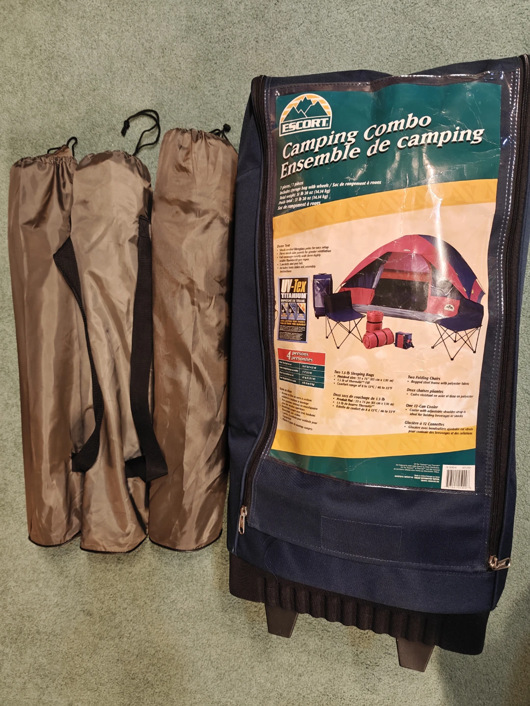 Escort Camping Combo 4-Person Set