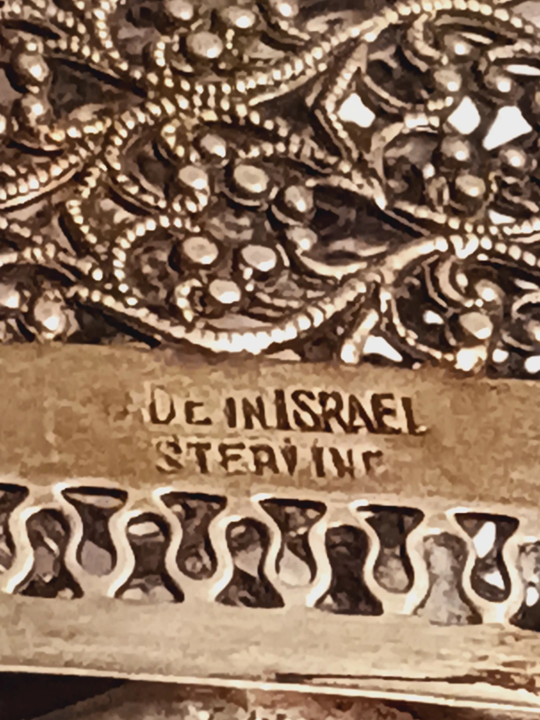 Judaica  Sterling Silver Besamim Havdalah Candle Holder - photo 4