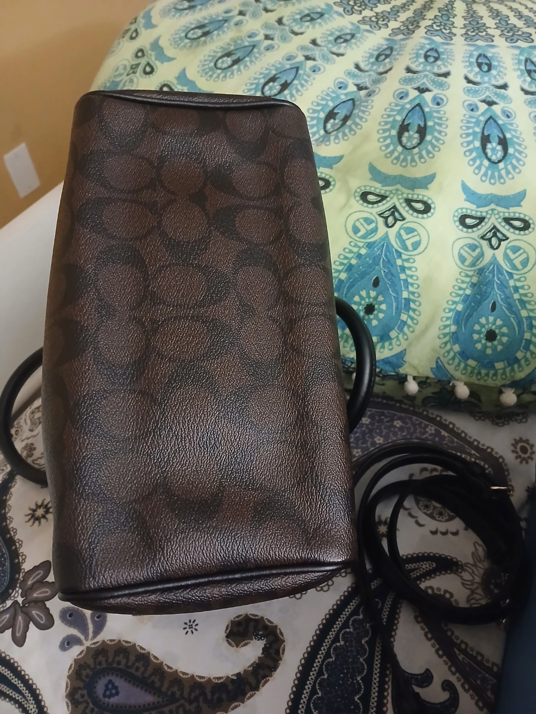 Coach Signature Satchel Bag - photo 3