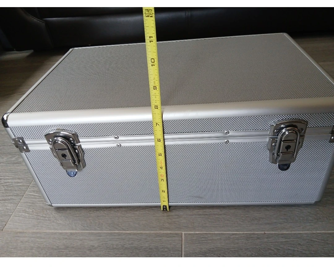 Aluminum CD and DVD Storage Case. Firm price. - photo 3