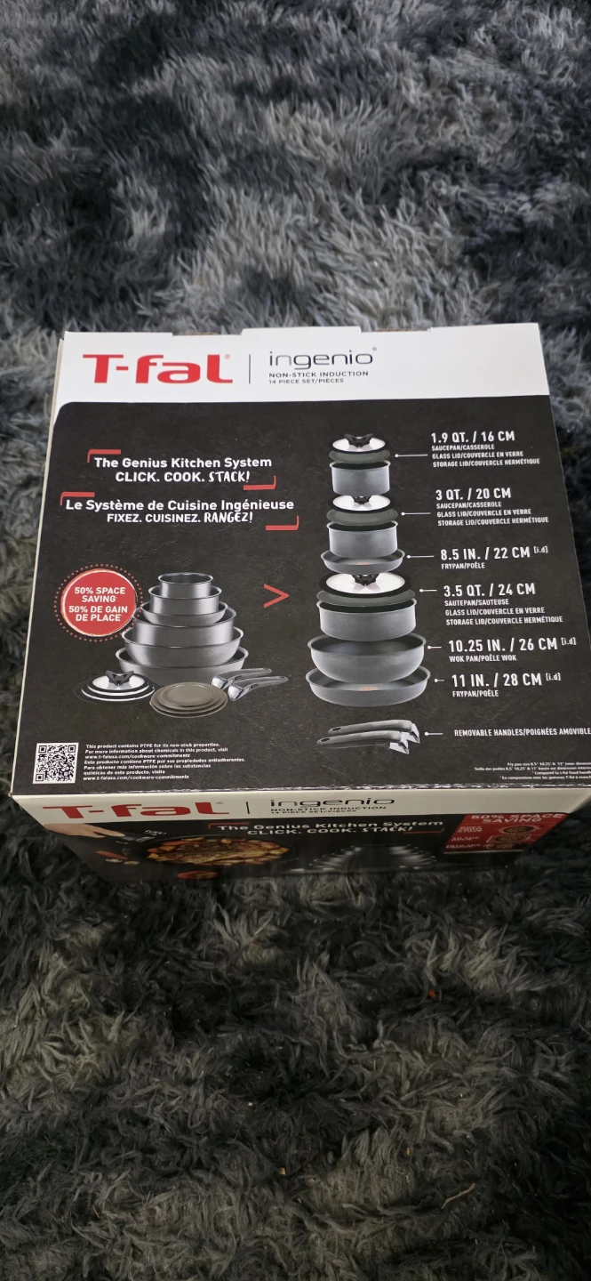 T-fal Ingenio 14-Piece Non-Stick Induction Set