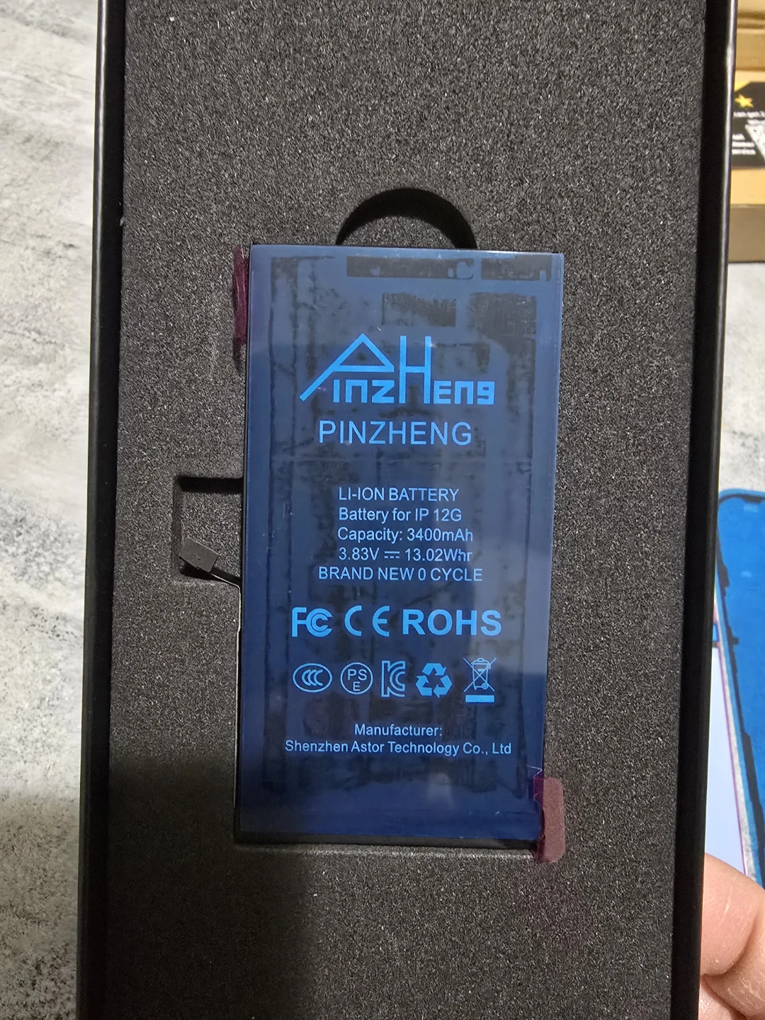 PINZHENG Battery For iPhone 12 pro (3400mah) - photo 4