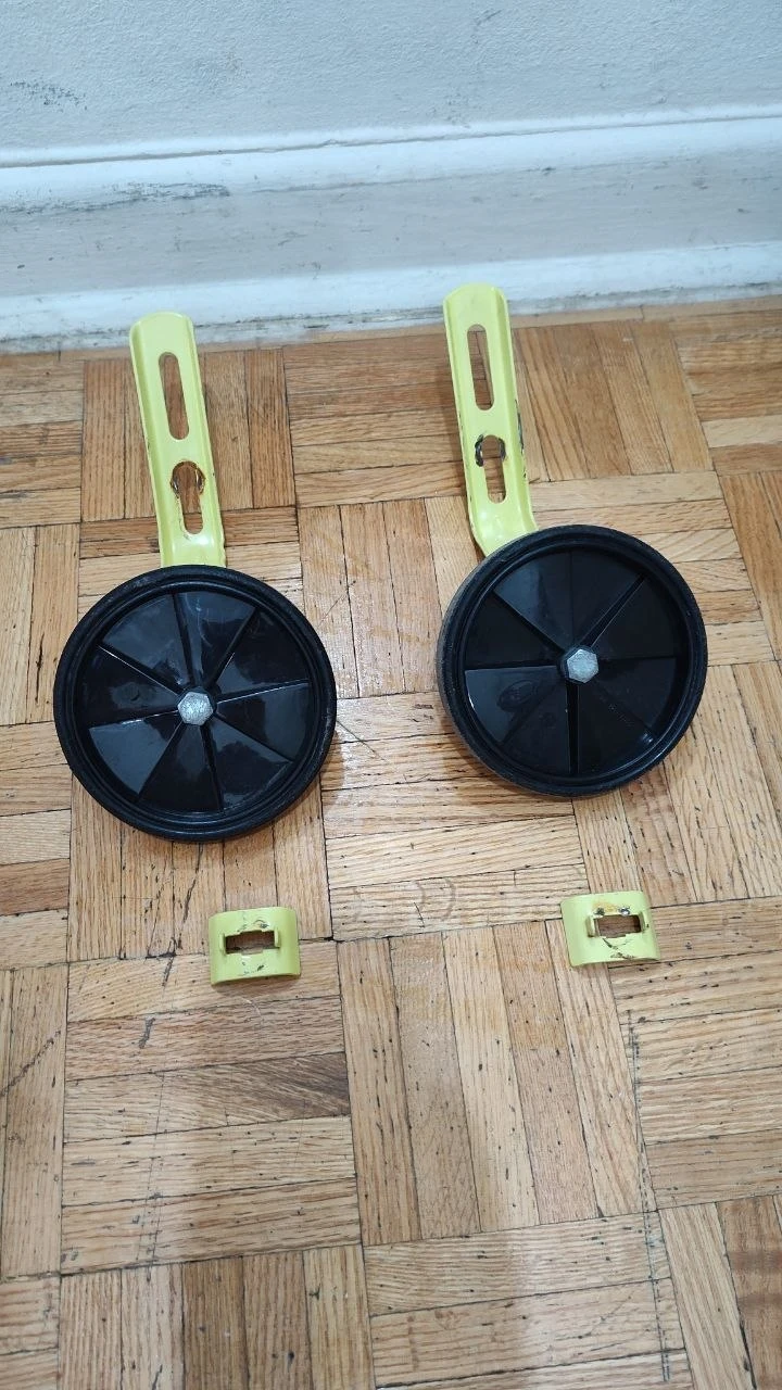 Adjustable Kids Bike Training Wheels Pair with Heavy Duty - photo 3